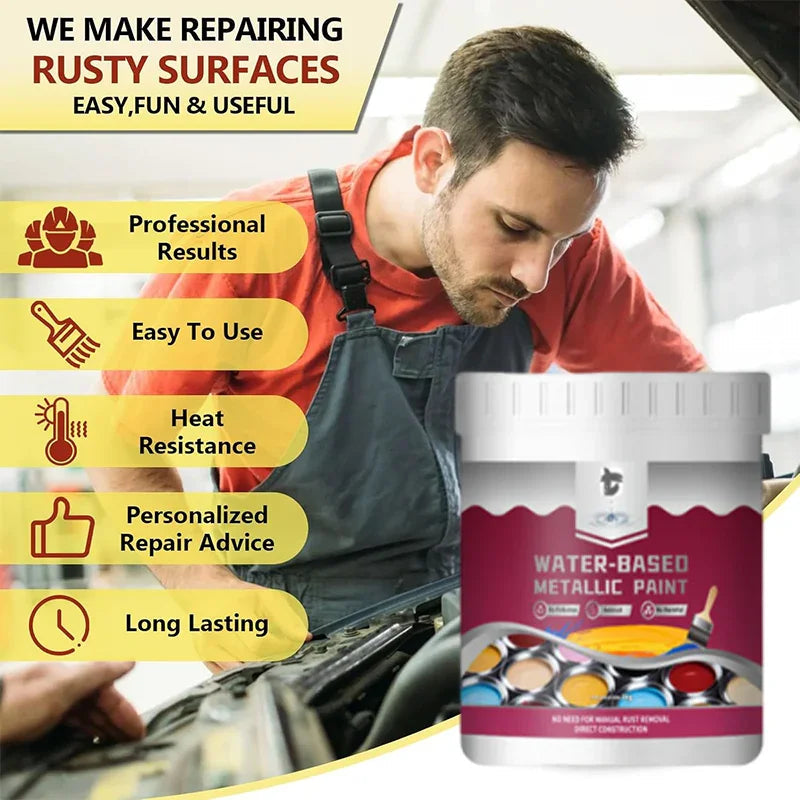 Limited-time 50% off ⚡ Rust-removing metallic paint