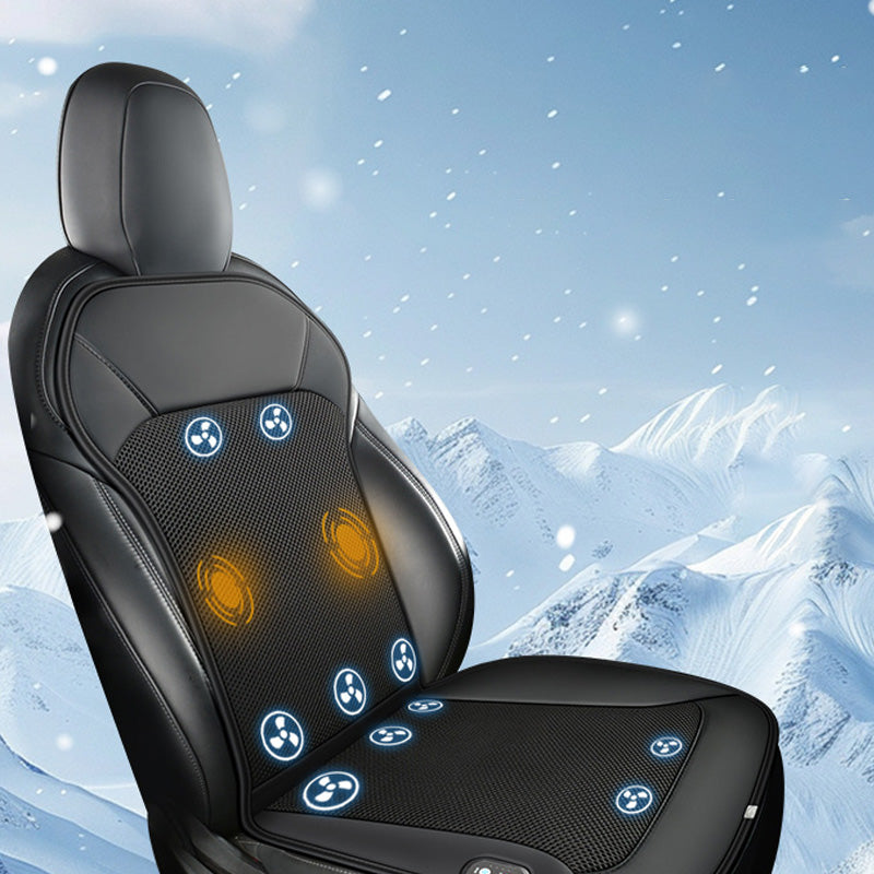 ❄️Cooling Car Seat Cushion With Fans – No More Scorching Hot Seats In Summer
