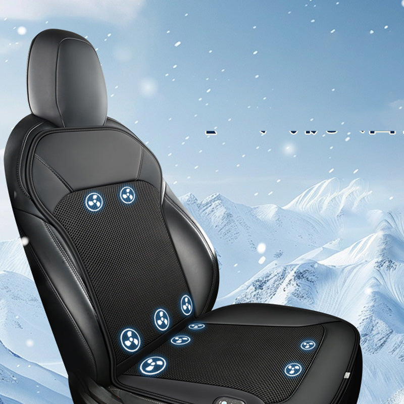 ❄️Cooling Car Seat Cushion With Fans – No More Scorching Hot Seats In Summer
