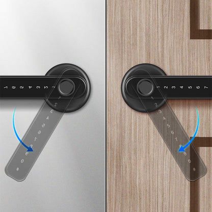 🔥Uitverkoop 50% Korting🔥Vingerafdruk Smart Door Lock Handle met Bluetooth APP controle📱🔒