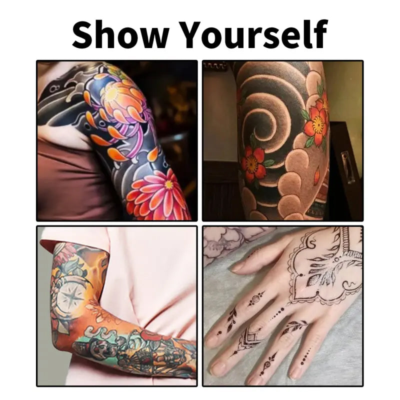 10-kleuren set tijdelijke tattoo markers