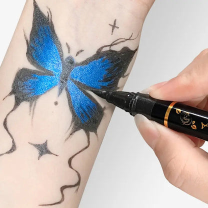 10-kleuren set tijdelijke tattoo markers