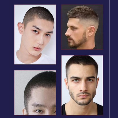 ✂️ Cut Your Hair at Home in Minutes – 360° Electric Hair Clipper with LED Display