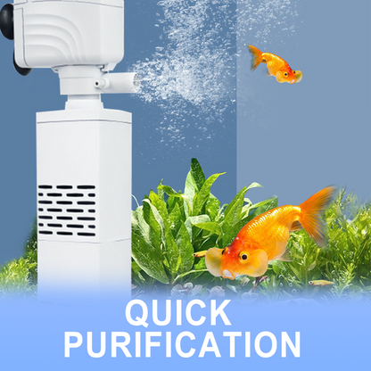 🔥Limited-time offer-Fish Tank 6-in-1 Filter - Filtration, Oxygenation & Water Pumping