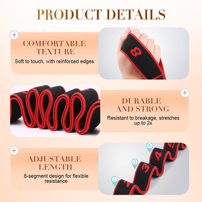 Limited-time 50% off! 🧘‍♀️ Deeper stretching, more freedom of movement—use resistance bands wherever you are.