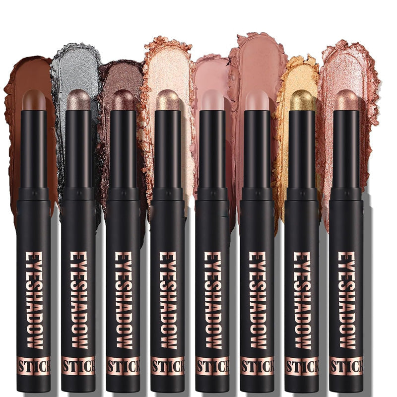 🎉🔥TODAY ONLY! 8 Glitter Eyeshadow Sticks – 8 Colors, Water-Resistant & Long-Lasting | Over 50,000 Sold 🎁✨