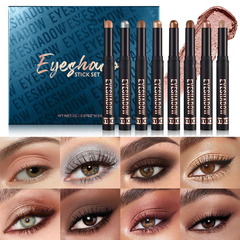 🎉🔥TODAY ONLY! 8 Glitter Eyeshadow Sticks – 8 Colors, Water-Resistant & Long-Lasting | Over 50,000 Sold 🎁✨