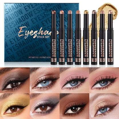 🎉🔥TODAY ONLY! 8 Glitter Eyeshadow Sticks – 8 Colors, Water-Resistant & Long-Lasting | Over 50,000 Sold 🎁✨