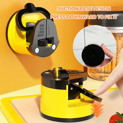 🔪 Mini Suction Knife Sharpener – No Slip, Sharpen Knives In Seconds