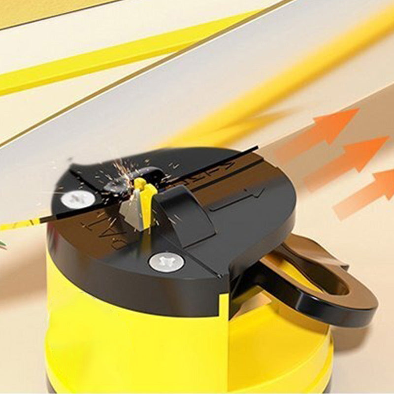 🔪 Mini Suction Knife Sharpener – No Slip, Sharpen Knives In Seconds