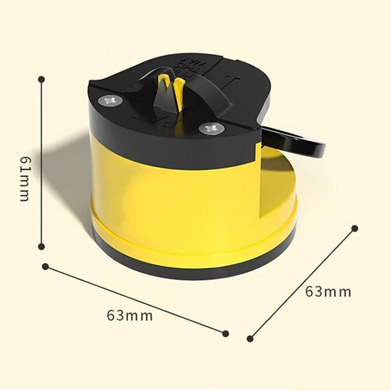 🔪 Mini Suction Knife Sharpener – No Slip, Sharpen Knives In Seconds