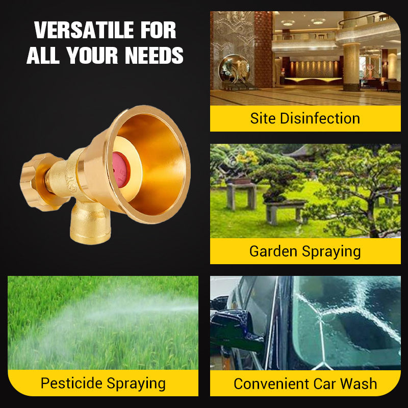 🔥Adjustable Brass Farm Sprayer Nozzle – Fine Even Mist Saves Pesticides & Water