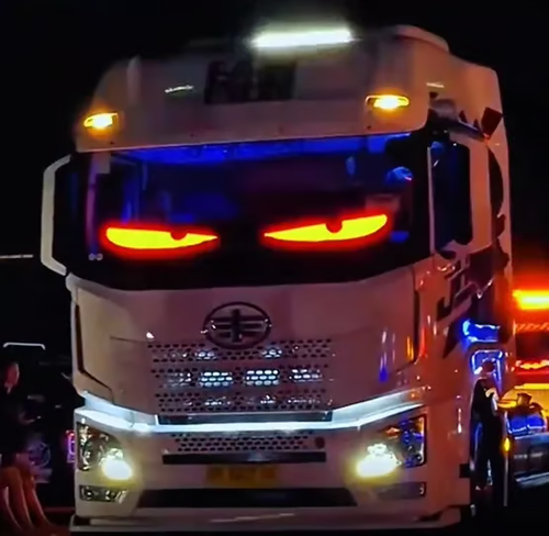 🔥Bluetooth APP Flexible LED Demon Eye Light For Trucks
