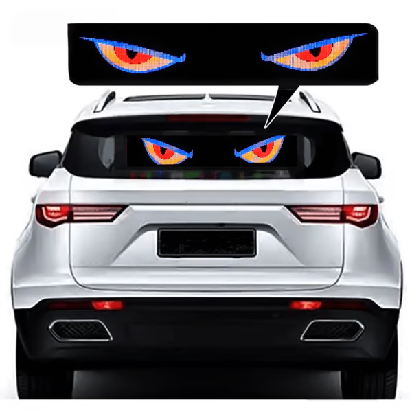 🔥Bluetooth APP Flexible LED Demon Eye Light For Trucks