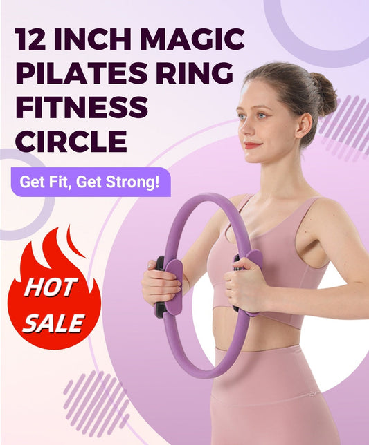 🔥Anti-Slip Pilates Magic Ring Flexible🔥 Fitness Circle for Home Gym Yoga Body Shaping