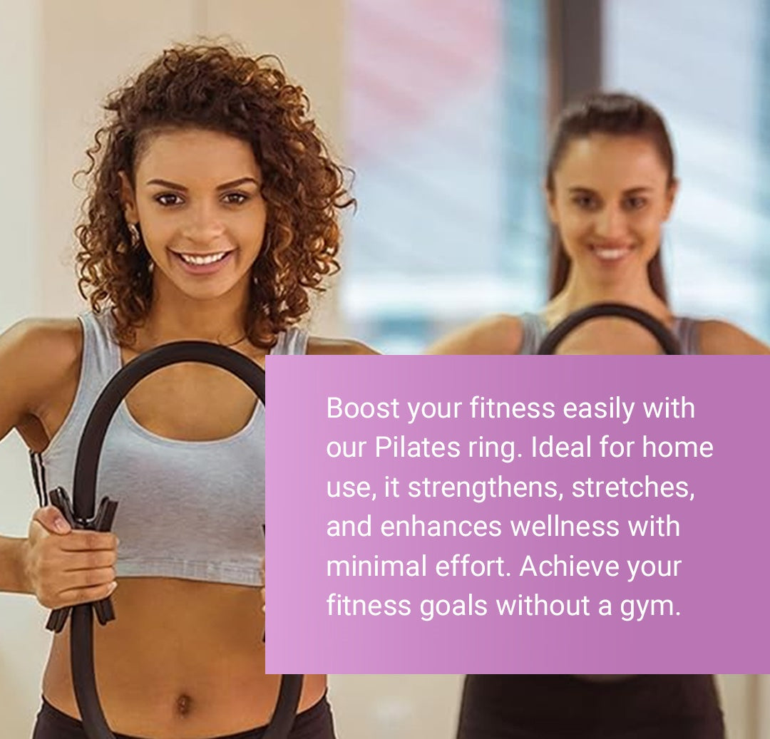 🔥Anti-Slip Pilates Magic Ring Flexible🔥 Fitness Circle for Home Gym Yoga Body Shaping