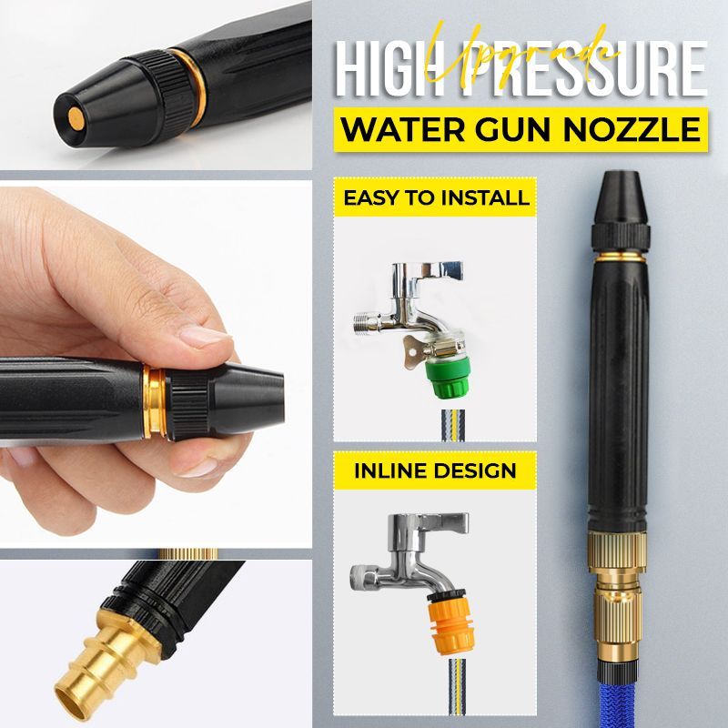 ⏰🔥Limited-time 50% off! 🚗 High-Pressure Car Wash Nozzle Set with Hose – Powerful, easy to use, save money at home! 💦✨