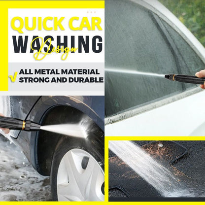 ⏰🔥Limited-time 50% off! 🚗 High-Pressure Car Wash Nozzle Set with Hose – Powerful, easy to use, save money at home! 💦✨