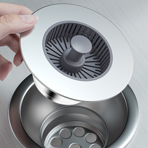 🔥Pop-Up Sink Stopper with Filter | Block Debris & Prevent Drain Clogging