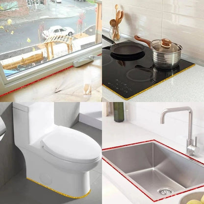Buy 3 Get 2 Free🏡Ceramic Tile Gap Mildewproof Waterproof Self-Adhesive Caulk Strip