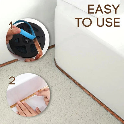 Buy 3 Get 2 Free🏡Ceramic Tile Gap Mildewproof Waterproof Self-Adhesive Caulk Strip