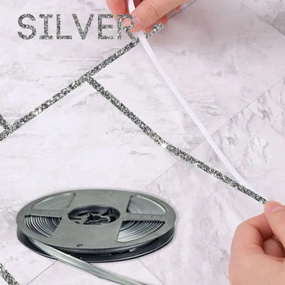 Buy 3 Get 2 Free🏡Ceramic Tile Gap Mildewproof Waterproof Self-Adhesive Caulk Strip