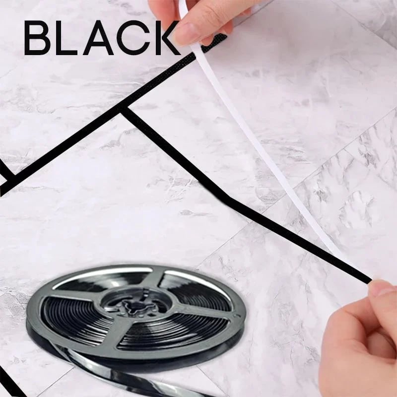 Buy 3 Get 2 Free🏡Ceramic Tile Gap Mildewproof Waterproof Self-Adhesive Caulk Strip