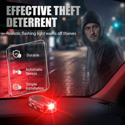🔥Buy 1 Get 1 Free🚨4 PCS Solar Powered Car Anti-Theft Warning Lights