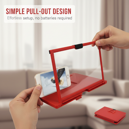 💥👓❤️ Ease Eye Strain, Make Screen “Bigger” | HD Phone Magnifier for Easier Viewing🎬✨