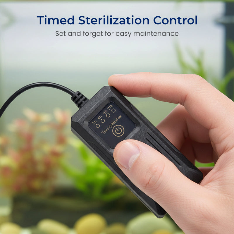💧 Submersible UV Sterilizer Lamp Eliminates Green Water & Keeps Aquarium Crystal Clear