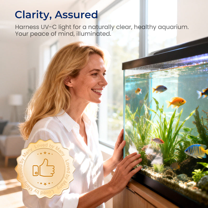 💧 Submersible UV Sterilizer Lamp Eliminates Green Water & Keeps Aquarium Crystal Clear