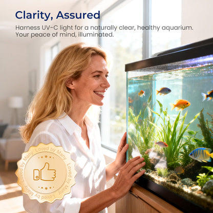 💧 Submersible UV Sterilizer Lamp Eliminates Green Water & Keeps Aquarium Crystal Clear