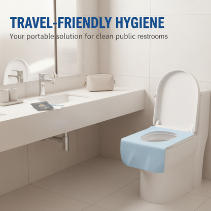 🧻Disposable Waterproof Toilet Seat Covers – Stay Clean, Comfortable & Protected Anywhere