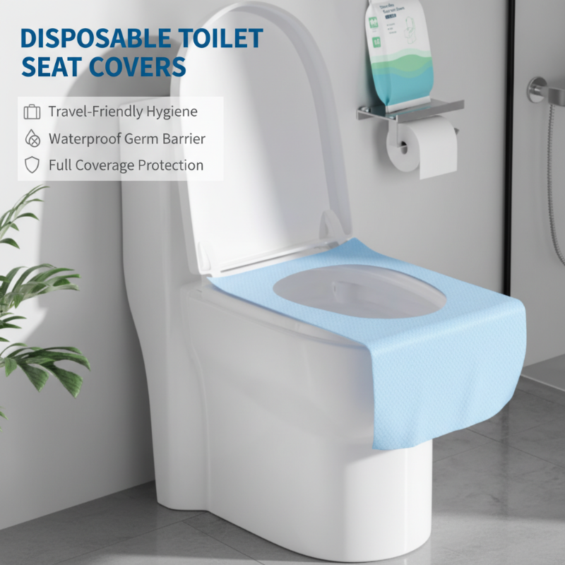 🧻Disposable Waterproof Toilet Seat Covers – Stay Clean, Comfortable & Protected Anywhere