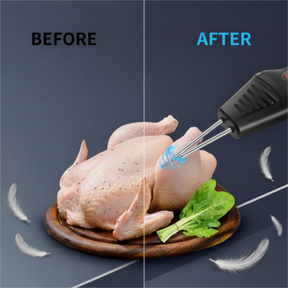 50% OFF for a Limited Time! Waterproof Electric Depilator | Skin-Friendly, Efficient for Poultry Processing