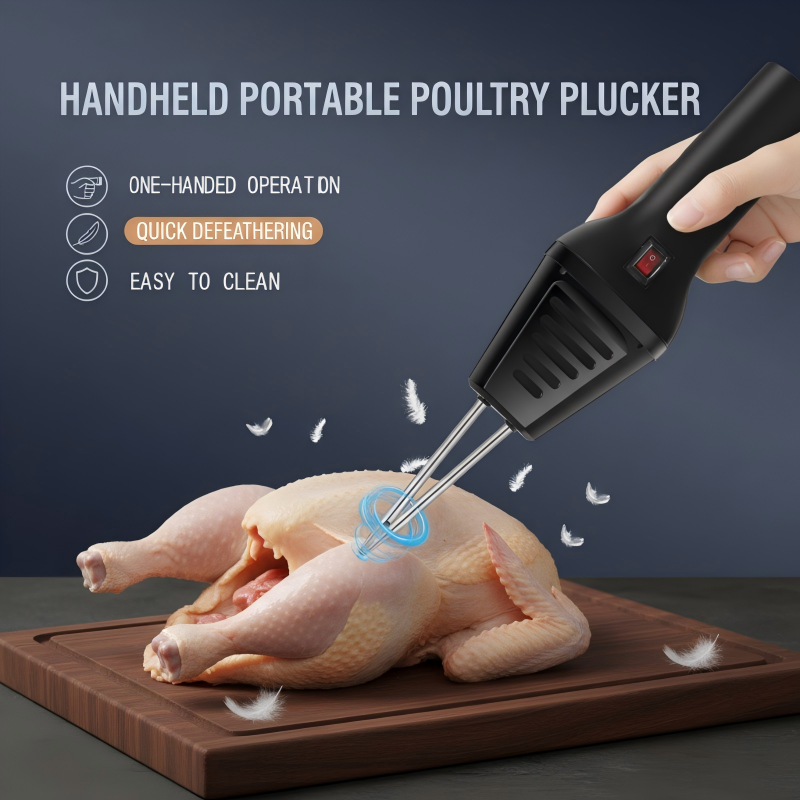 50% OFF for a Limited Time! Waterproof Electric Depilator | Skin-Friendly, Efficient for Poultry Processing