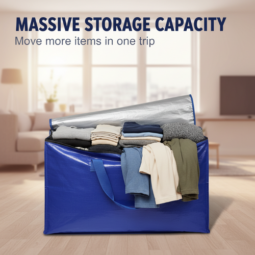 🔥Buy one get one free🔥Pocket-Size Foldable Moving Bags – Huge Space For All Your Clothes & Books