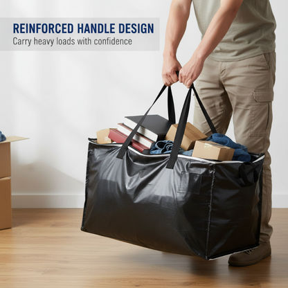 🔥Buy one get one free🔥Pocket-Size Foldable Moving Bags – Huge Space For All Your Clothes & Books
