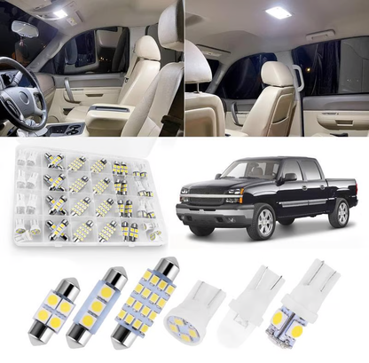 🔥 42-Piece Car Interior Lighting Set – Super Bright White for Dome, Reading & Cabin Lights 🚗✨
