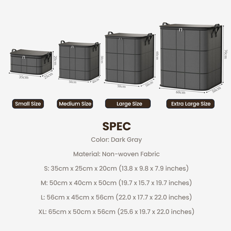🧺Buy 1 Get 1 Free🛏️ Dust Cover Duvet and Bedding Storage – Large Capacity, Durable Non-Woven Fabric & Foldable Design 🌿