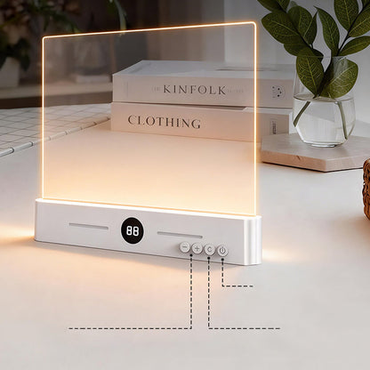 📖💡LED-Panel-Leselampe mit 3 Farben und Timer