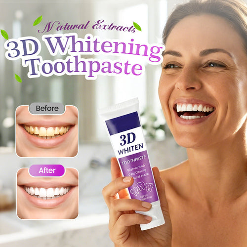 📢Buy 1 Get 1 Free Today - 3D Whitening Toothpaste With Natural Extracts