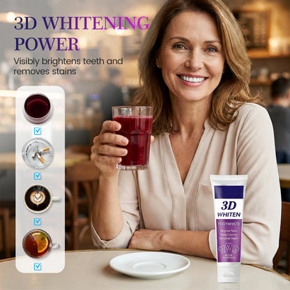 📢Buy 1 Get 1 Free Today - 3D Whitening Toothpaste With Natural Extracts