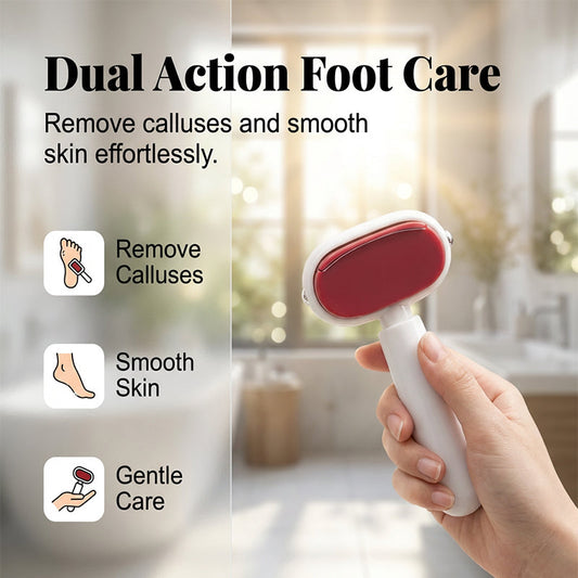 ⏳Buy 1 Get 1 Free—Today Only!⏰Double-Sided Foot Scraper for Callus Removal