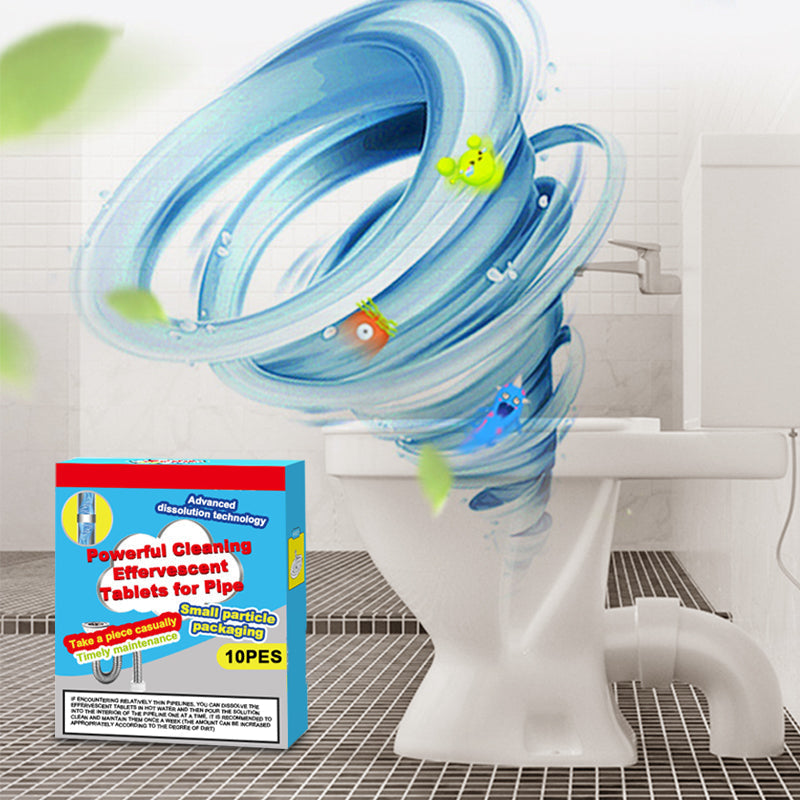 ✨Powerful Drain Cleaning Tablets That Dissolve Hair, Grease & Tough Clogs Fast