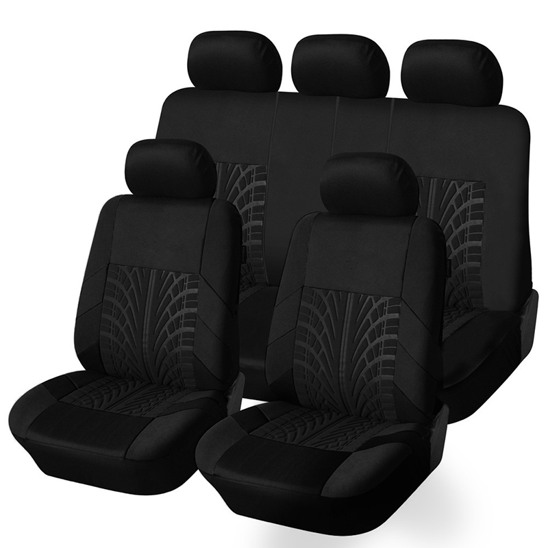Universal car seat covers for 5-seater vehicles