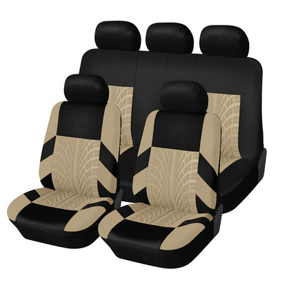 Universal car seat covers for 5-seater vehicles