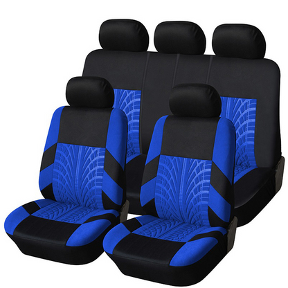 Universal car seat covers for 5-seater vehicles