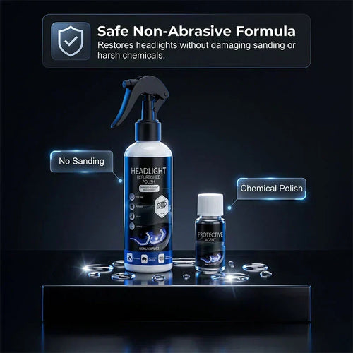 🚗🔥 BUY 1 GET 1 FREE🔥Car Headlight Restoration Kit, Remove Yellowing & Haze, Restore Clear Shiny Headlights✨