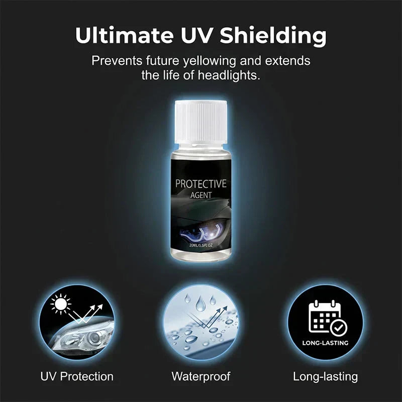 🚗🔥 BUY 1 GET 1 FREE🔥Car Headlight Restoration Kit, Remove Yellowing & Haze, Restore Clear Shiny Headlights✨
